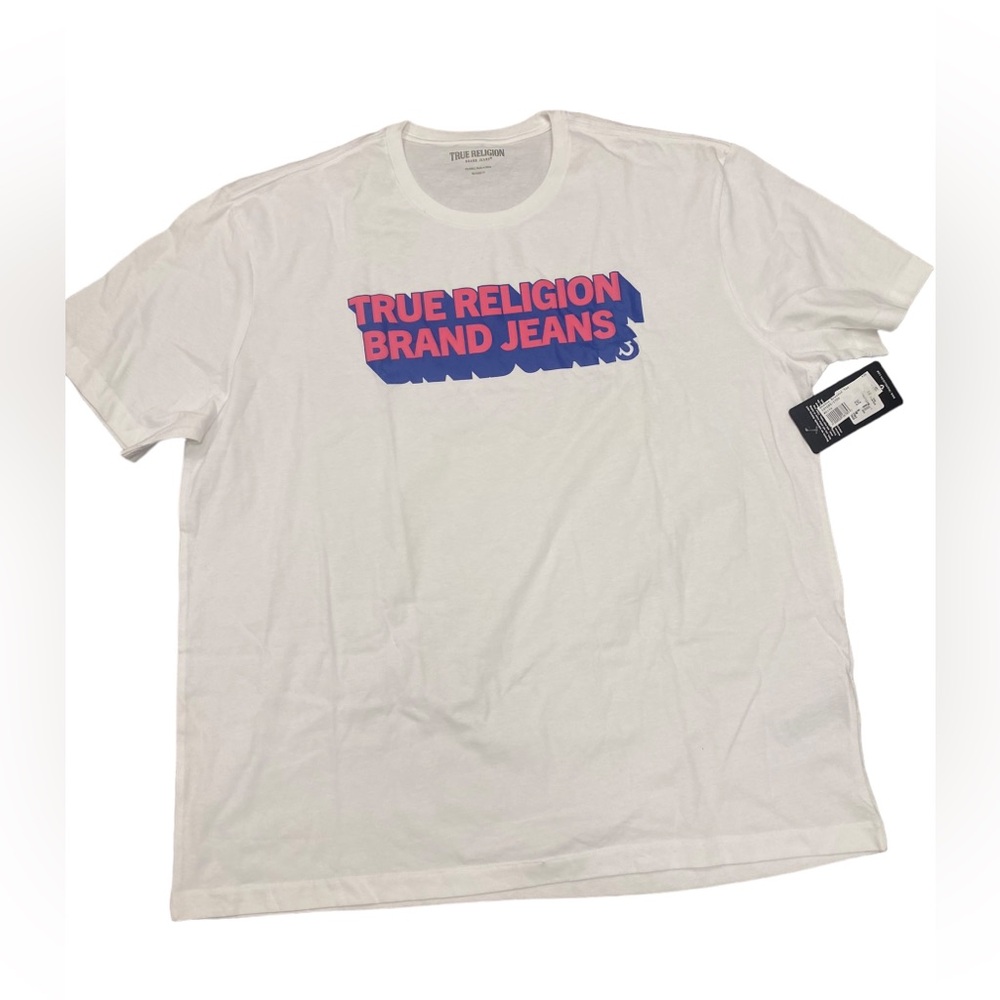 TRUE RELIGION SHADOW BRANDED TEE | Men’s size 2XL | 107085-1700